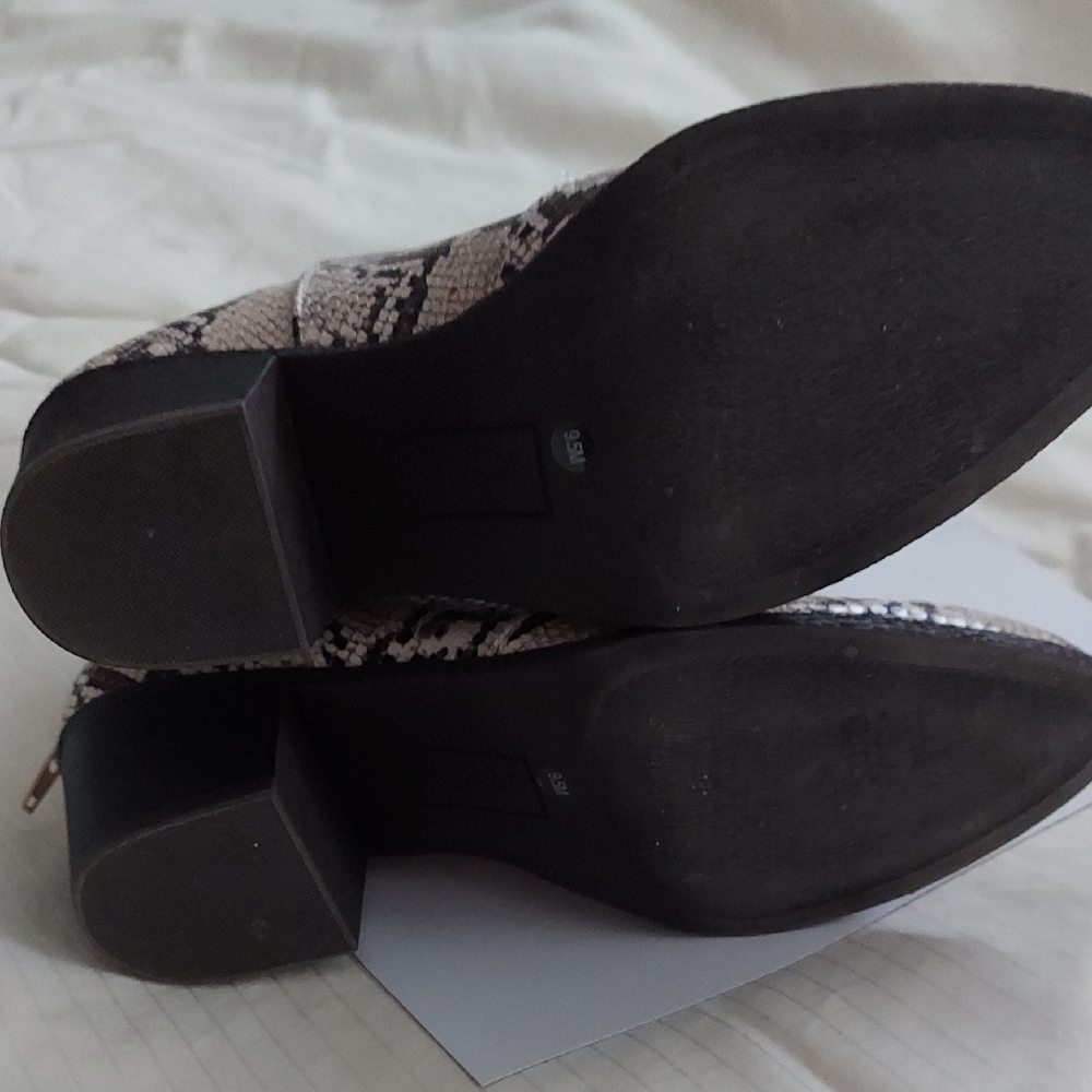 Snakeskin Ankle Boots - Picture 2 of 3